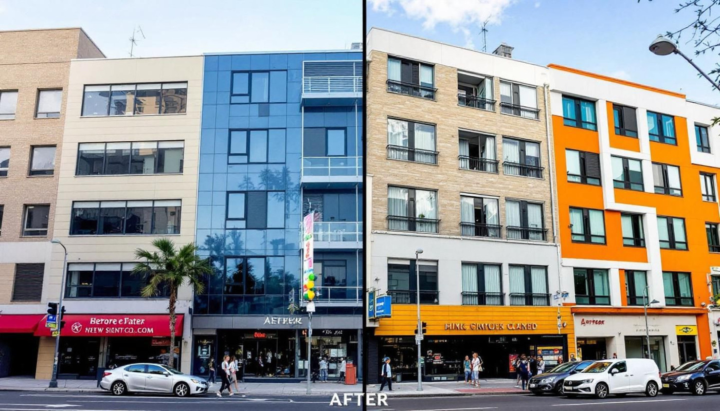 Comment les services de nettoyage de façade améliorent-ils l'apparence de votre bâtiment ?